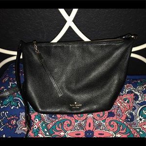 Kate Spade Black & Gold Crossbody Purse